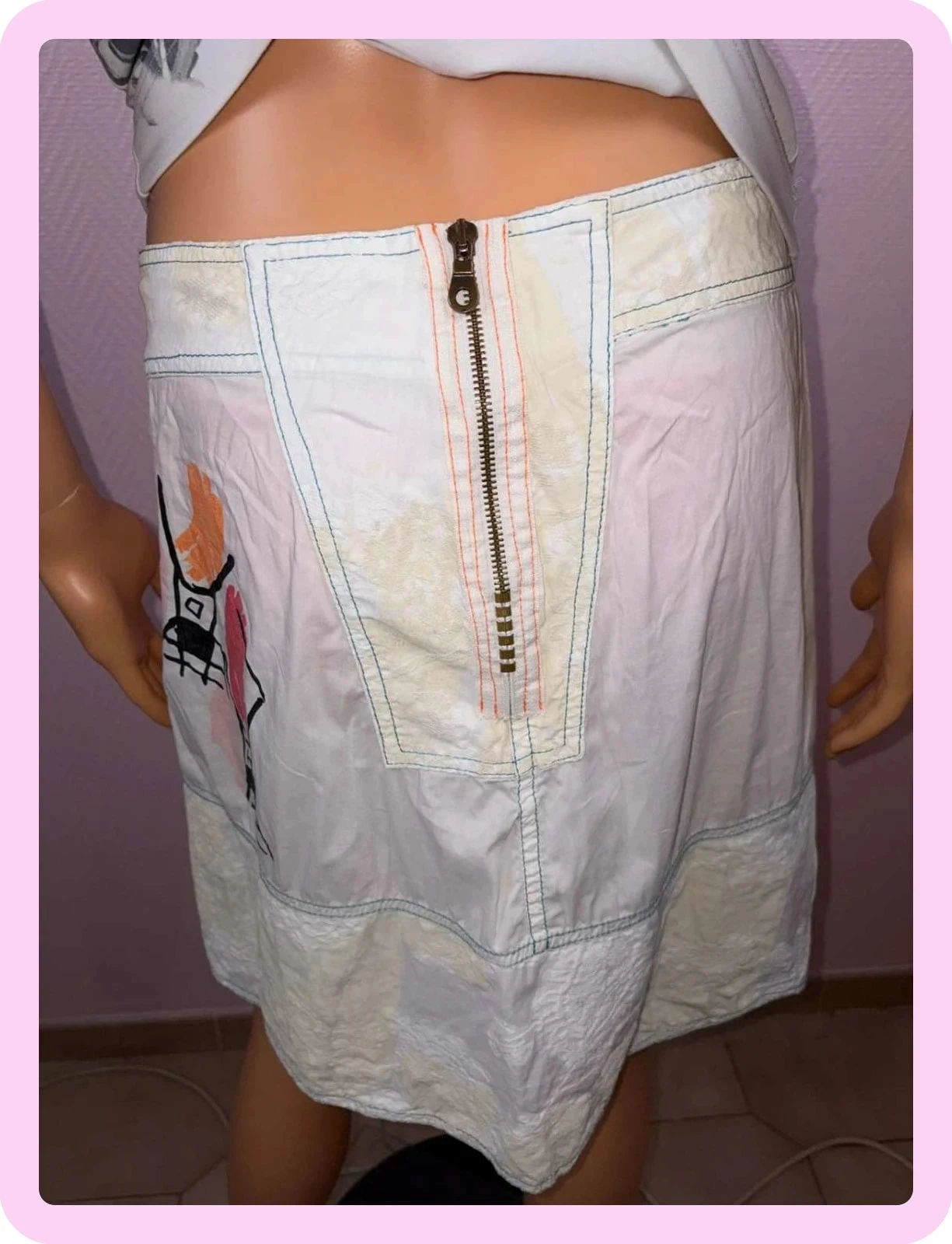 Dames set tanktop en rok maat S – photo 8